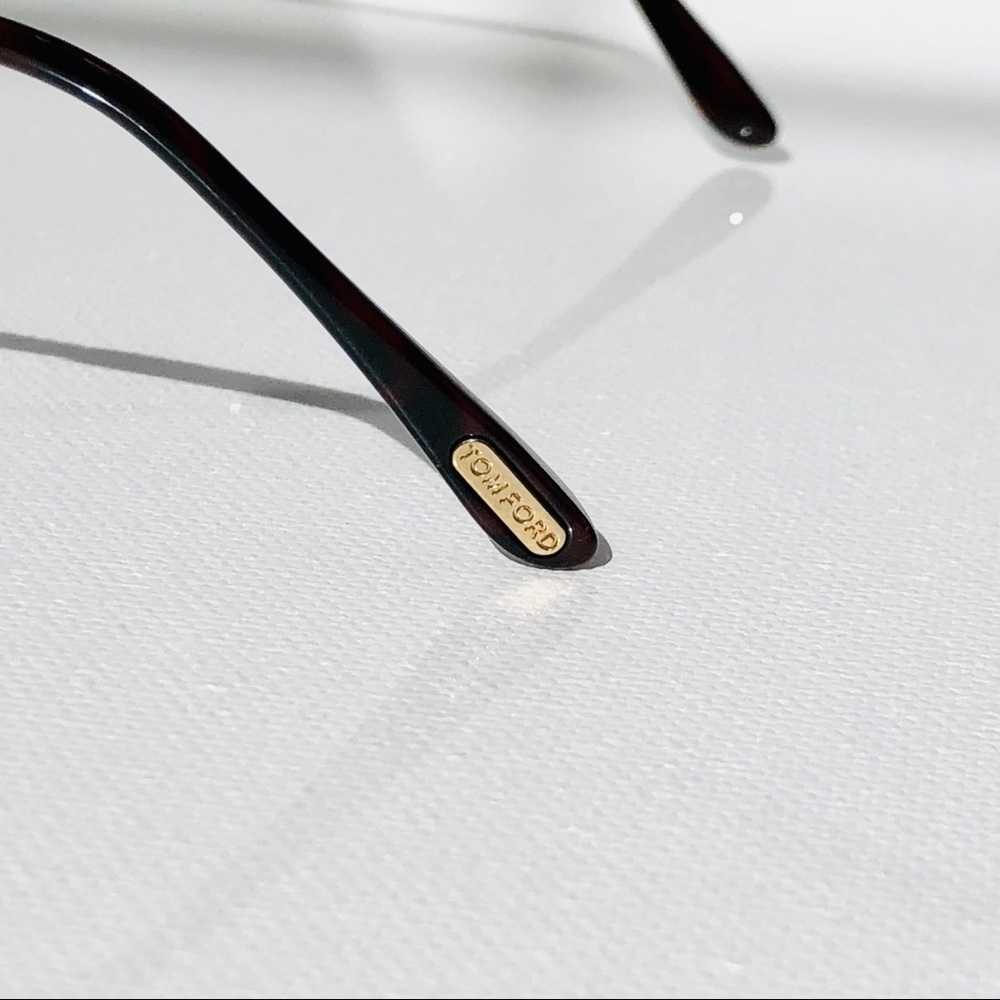 New TOM FORD Nastasya Gold Cat Eye Sunglasses - Picture 6 of 16